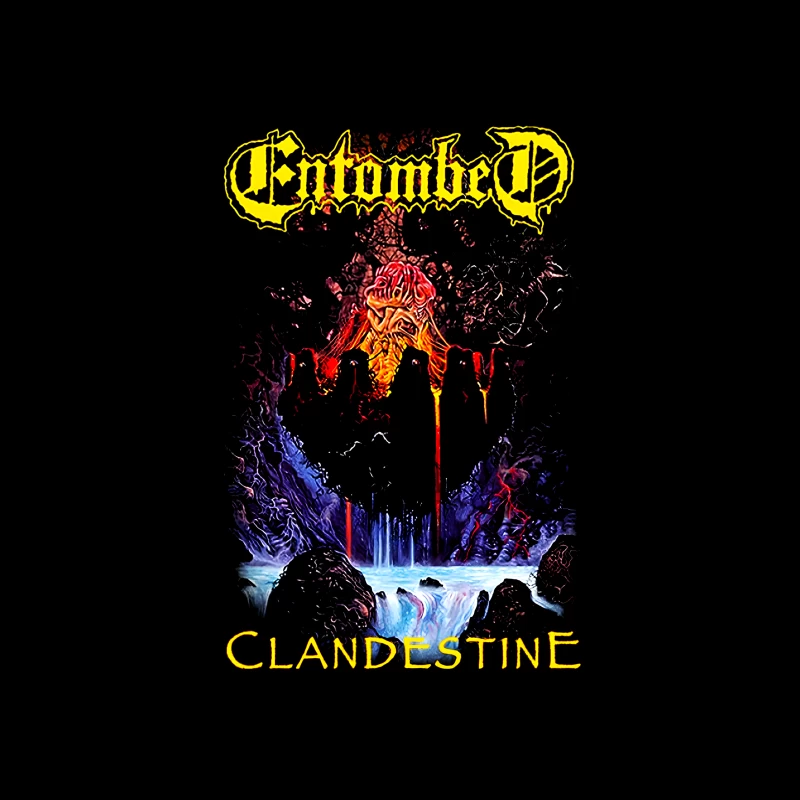 Entombed Clandestine Throw Pillow