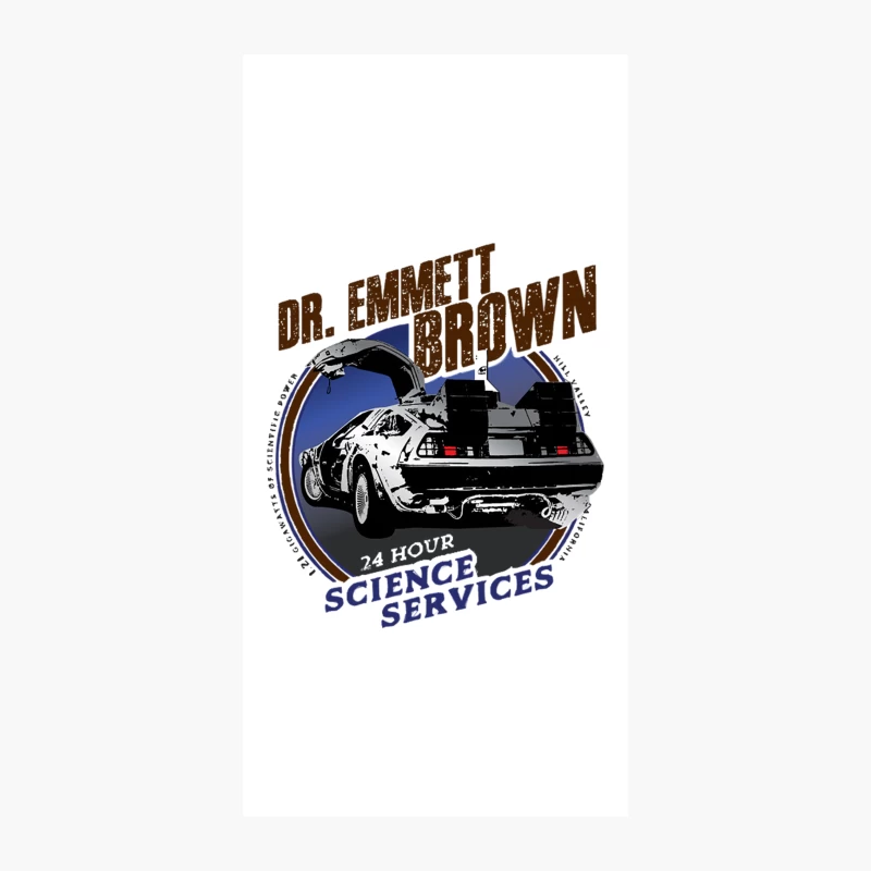 Dr. Emmett Brown Science Services iPhone Case