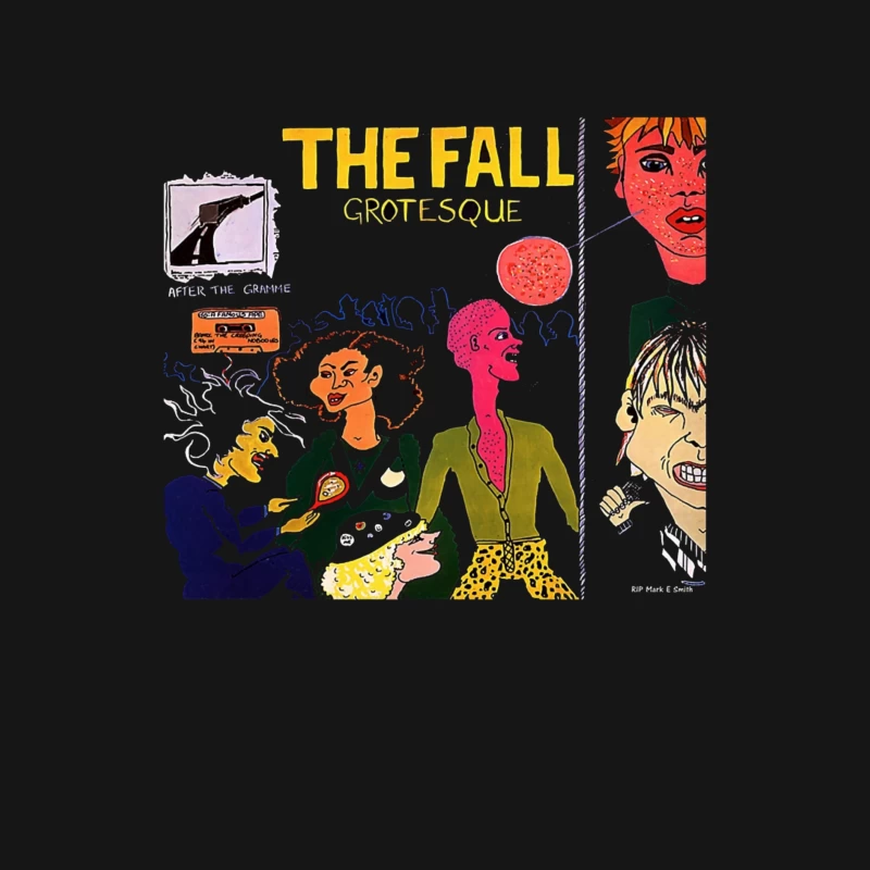 The Fall's "Grotesque" Post-Punk Album Cover Illustration Male Long Sleeve T-Shirt