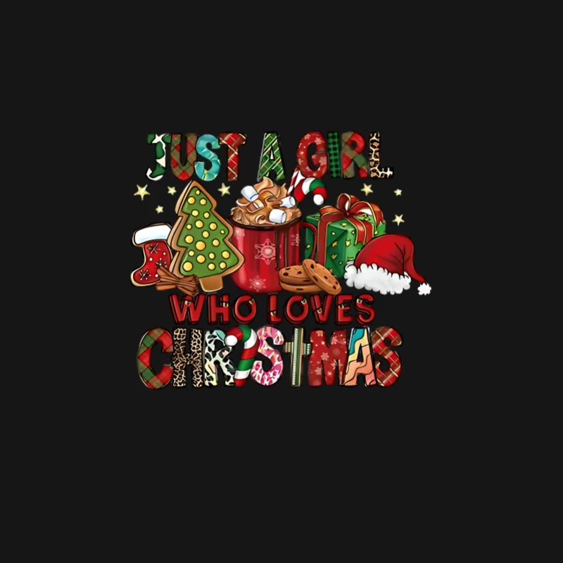 Weihnachtsfreude für Mädchen Herren Langarm T-Shirt