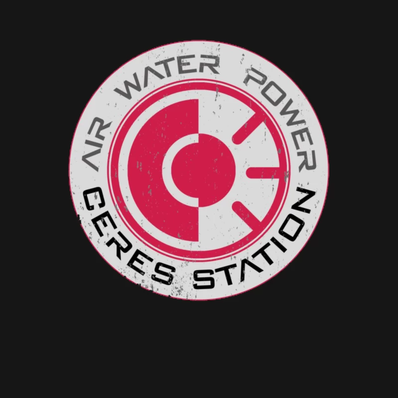 Expanse Ceres Station Logo Sign Male T-Shirt