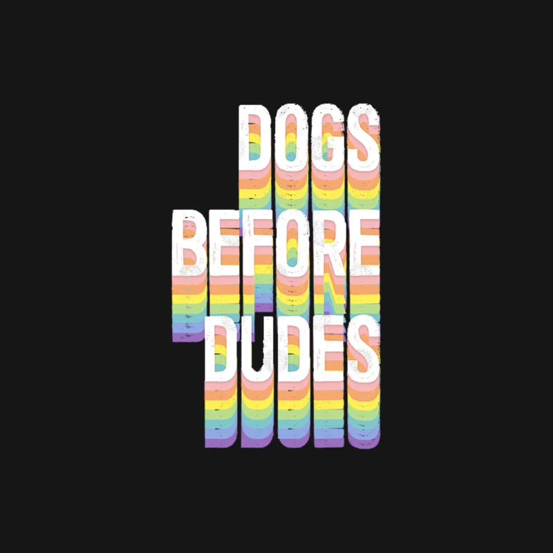 Dogs Before Dudes - Dog Lover Gift Female Long Sleeve T-Shirt