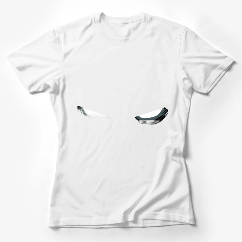 Dunkle, bedrohliche Augen-Design Damen T-Shirt