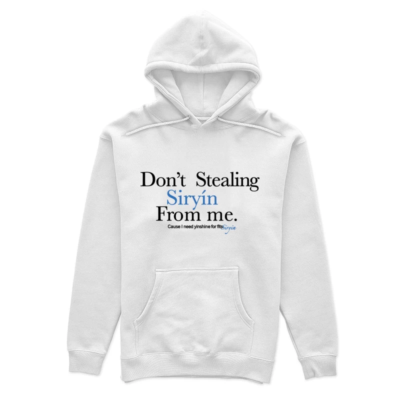 Warnung vor dem Stehlen von Siryin Damen Pullover Hoodie