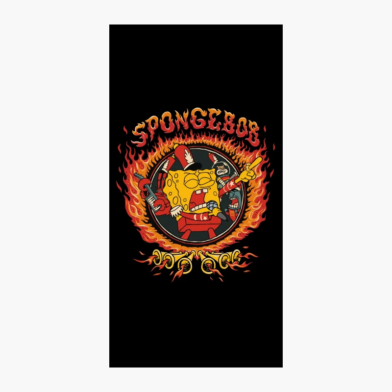 Spongebob-Retro iPhone Case