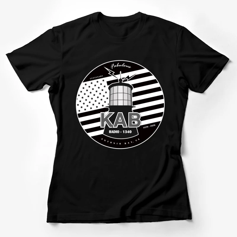 Kab Radio 1340 Antonio Bay Female T-Shirt