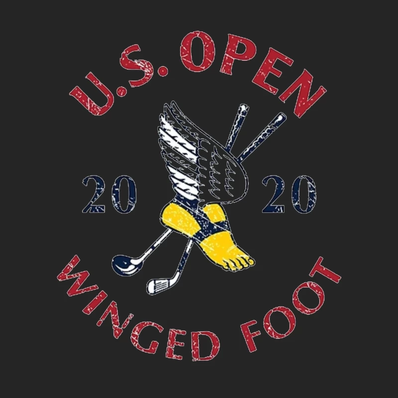 2020 US Open Golf Championship at Winged Foot Logo Design Male Pullover Sweatshirt