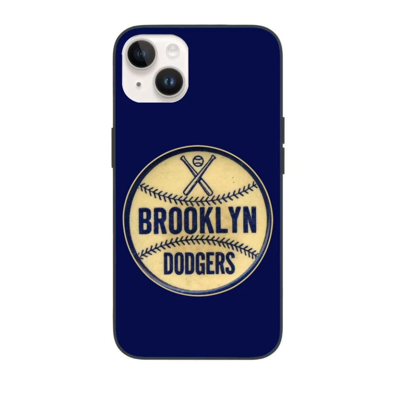 VINTAGE BROOKLYN DODGERS iPhone Case