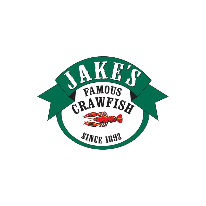 Jake's Famous Crawfish Restaurant - Historic Seafood Logo Since 1892 Travel Mug