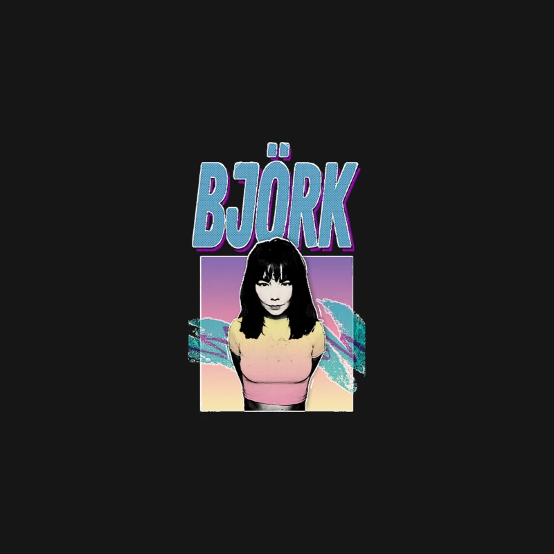 Björk Aesthetic 90s Style Design Desk Mat