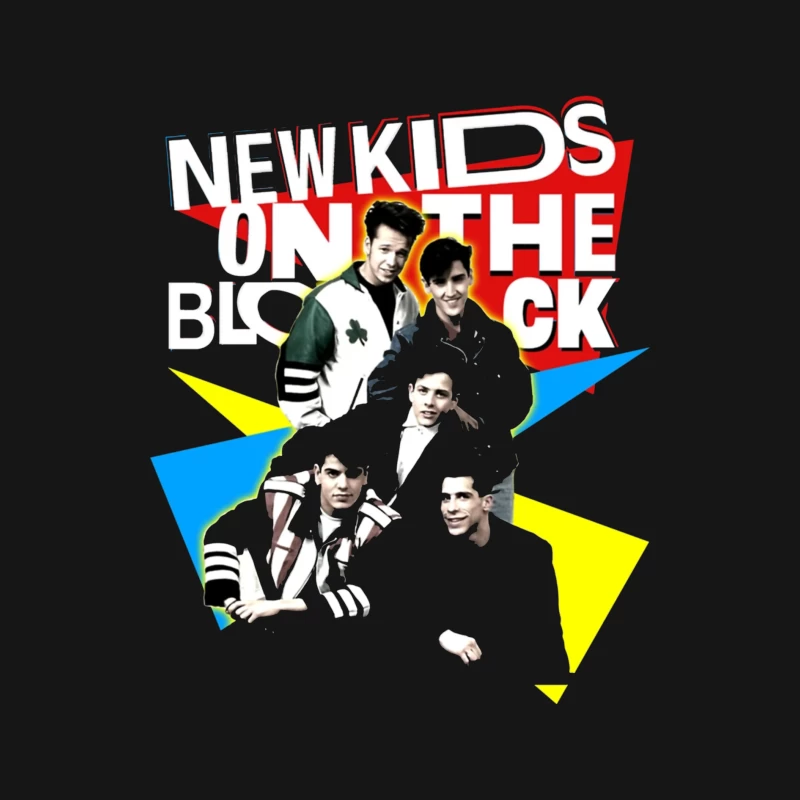 New Kids On The Block Retro Album Art Design Male Long Sleeve T-Shirt