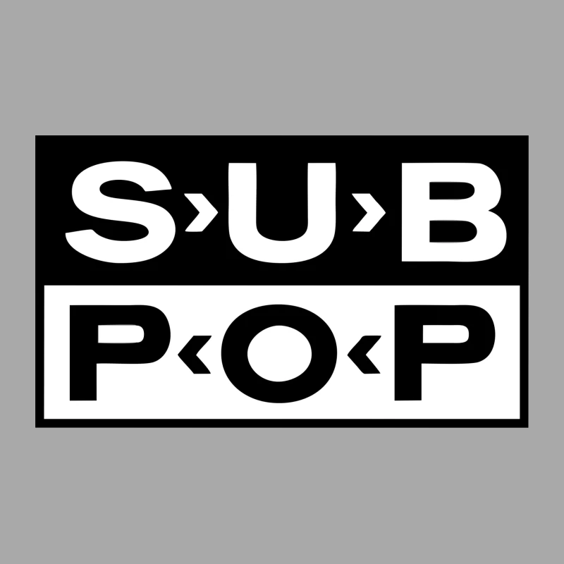 SUB POP MUSIC Male Pullover Hoodie
