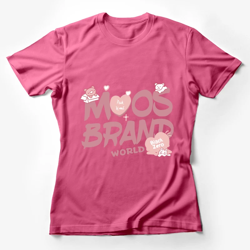 MOS BRAND Welt Design Damen T-Shirt