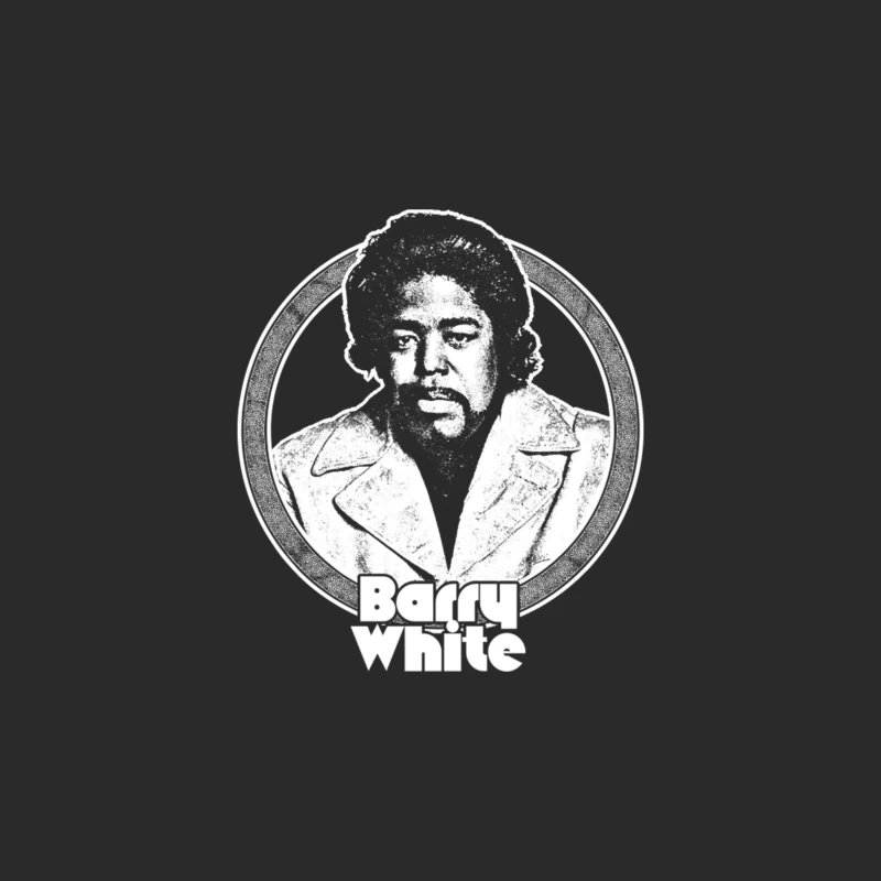 Barry White  Retro Style Fan Design Baseball Cap