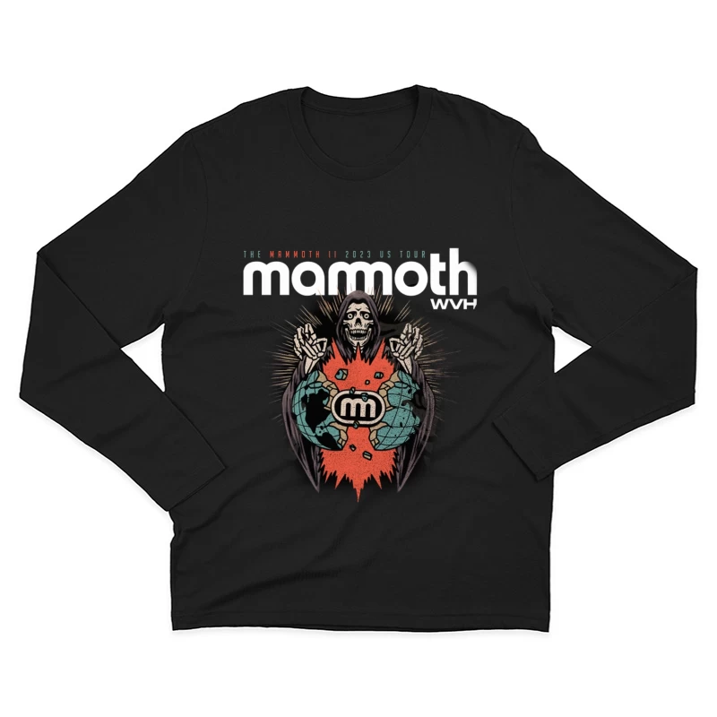 Mammoth Metal Festival 2023 Dark Gothic Poster Design Male Long Sleeve T-Shirt