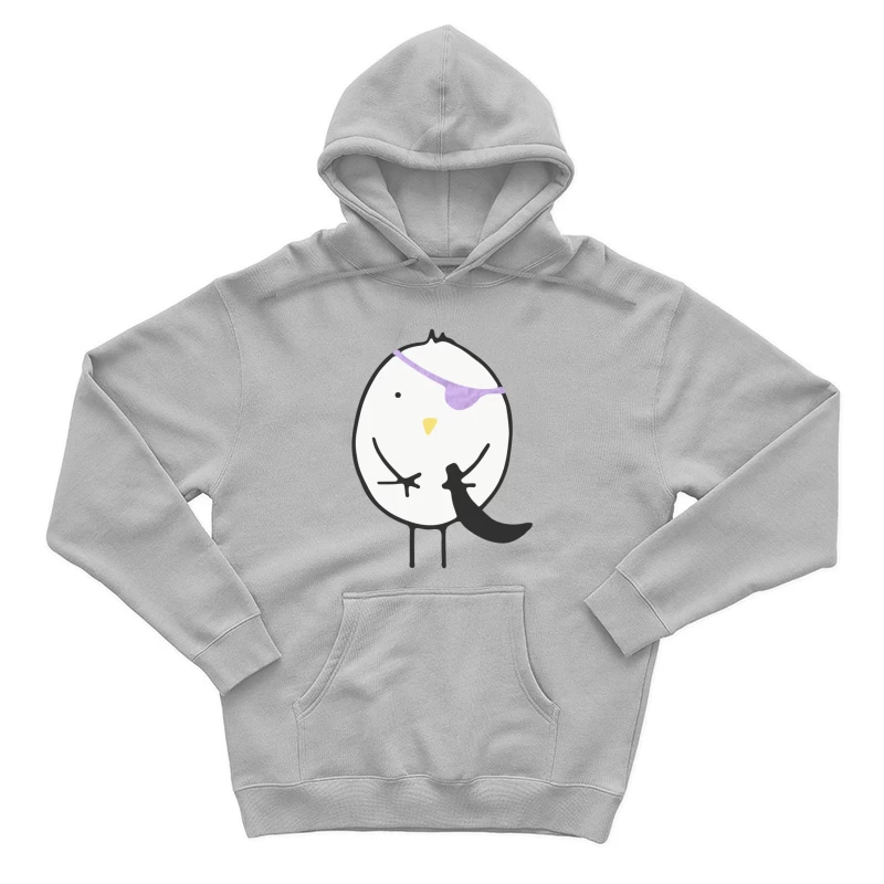 Oiseau pirate avec cache-œil Homme Sweat à capuche