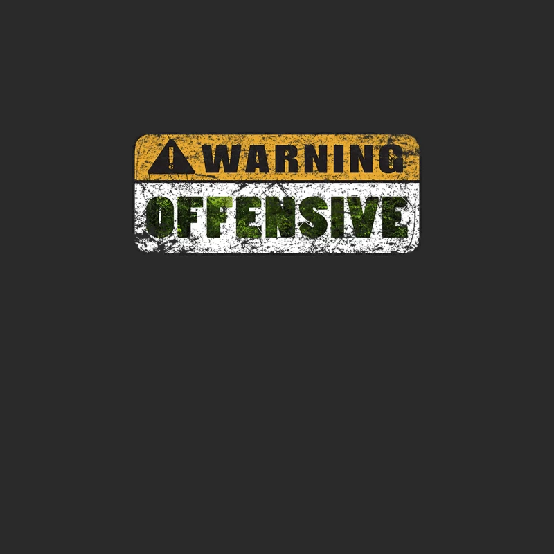 Warning Offensive Baseball Cap