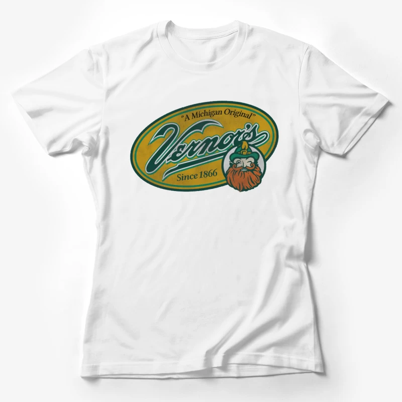 Vernors Ginger soda michigan 4 Female T-Shirt