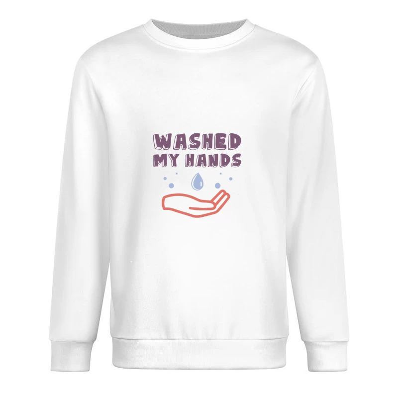 Illustration sur le lavage des mains Homme Sweat-shirt à enfiler