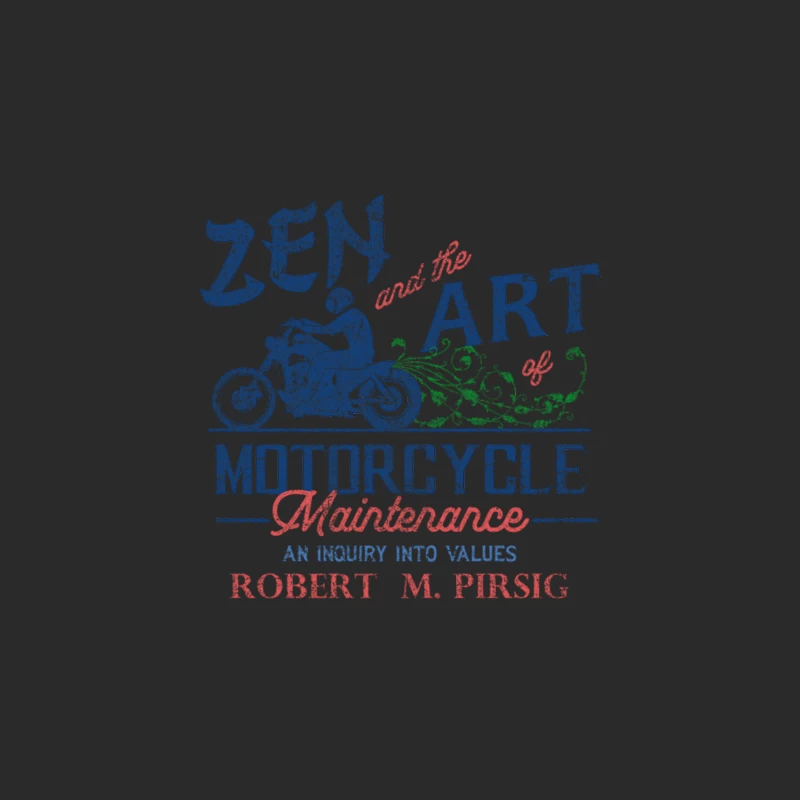 Vintage Book Cover: Zen and the Art of Motorcycle Maintenance by Robert M. Pirsig Baseball Cap