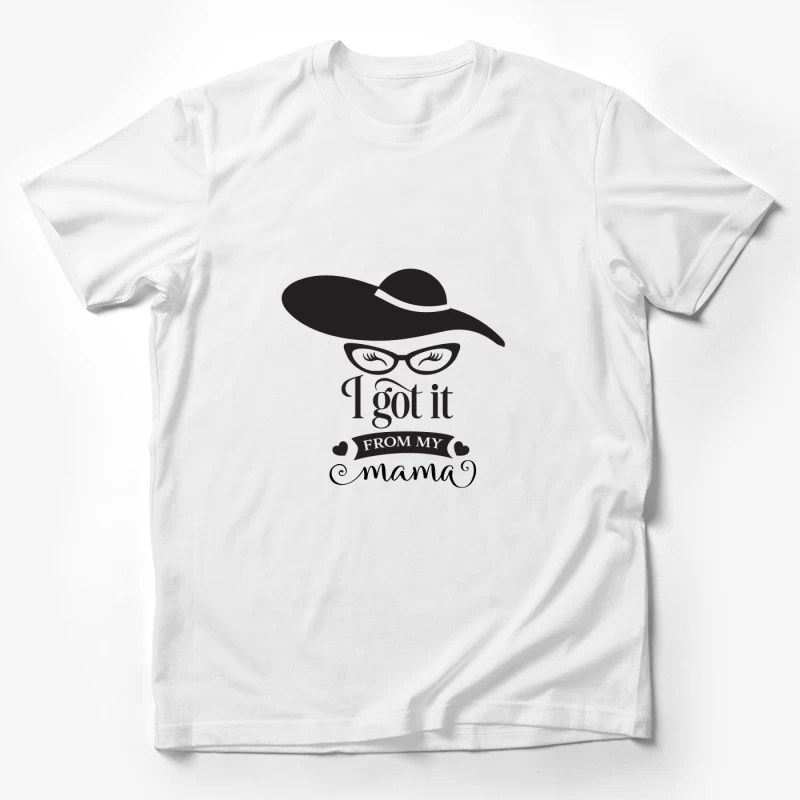 Style mystérieux avec un grand chapeau Homme T-Shirt