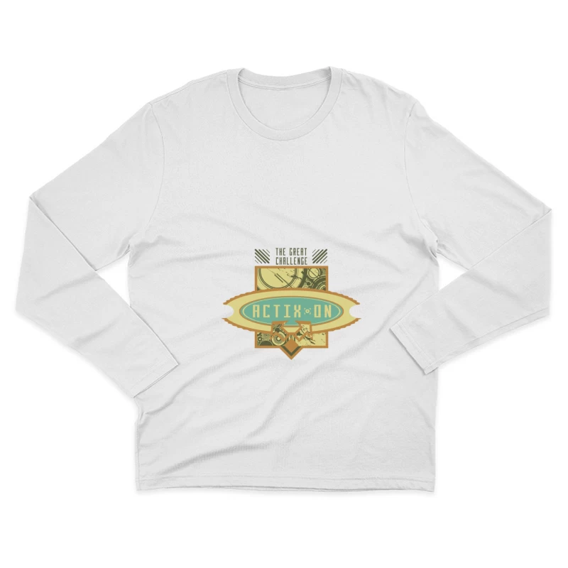 Défi Actix-On, Design Moderne Homme Manches Longues T-Shirt