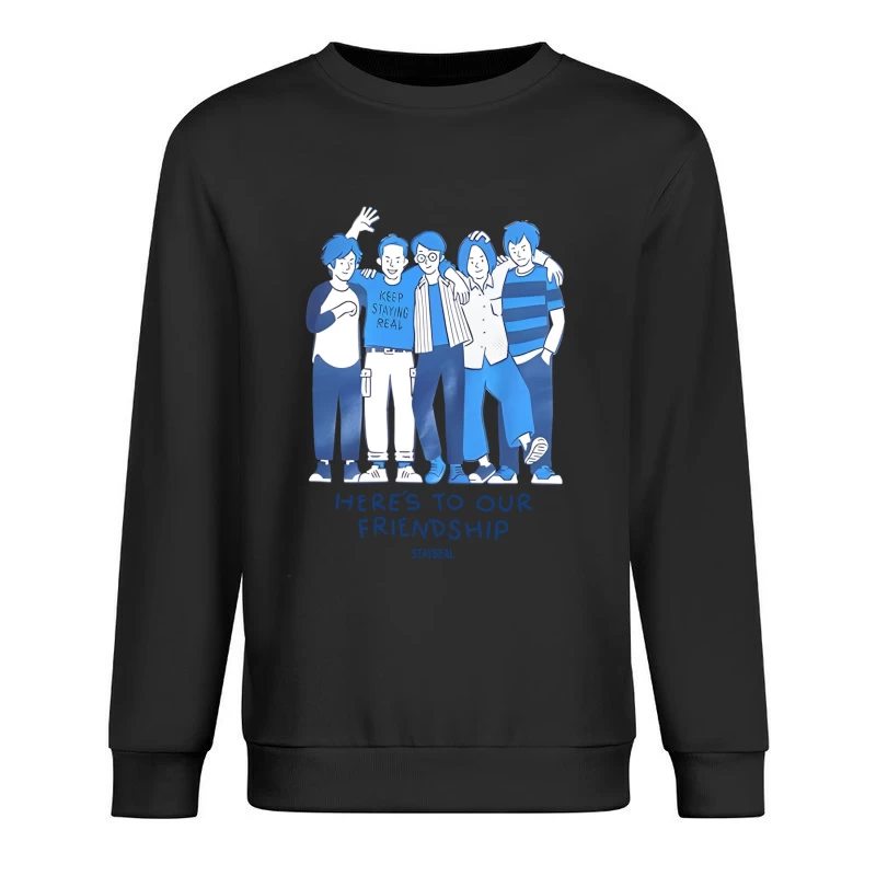 Feiern der Freundschaft Herren Pullover Sweatshirt