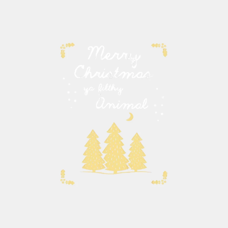 Merry Christmas Ya Filthy Animal Male Tank Top