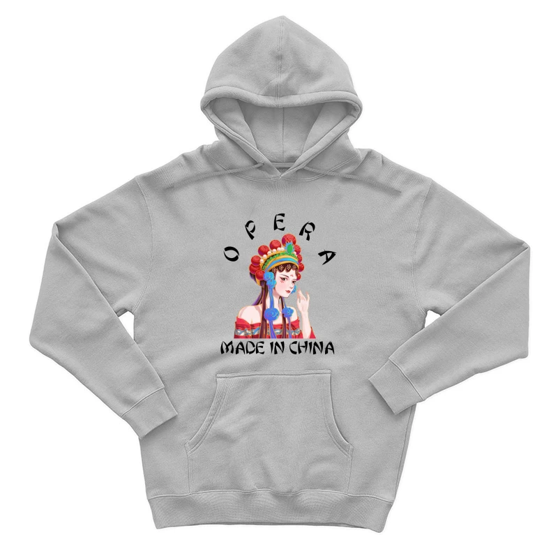 Traditionelle chinesische Operndarstellerin Herren Pullover Hoodie