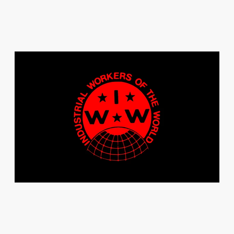 IWW Logo: Industrial Workers of the World Union Symbol Travel Mug