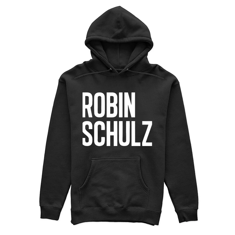 Robin Schulz Text Outline Typography Female Pullover Hoodie