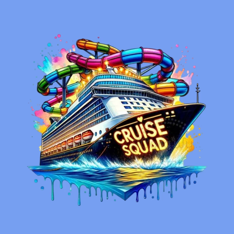 Cruise Squad Adventure Pin
