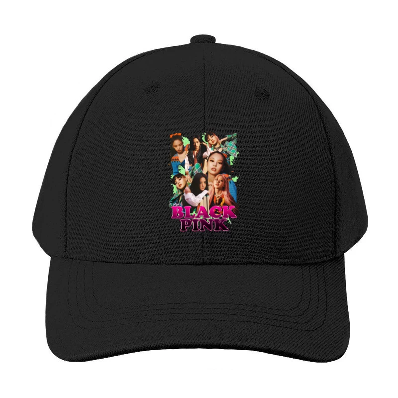BLACKPINK Music Group Collage Baseball Cap