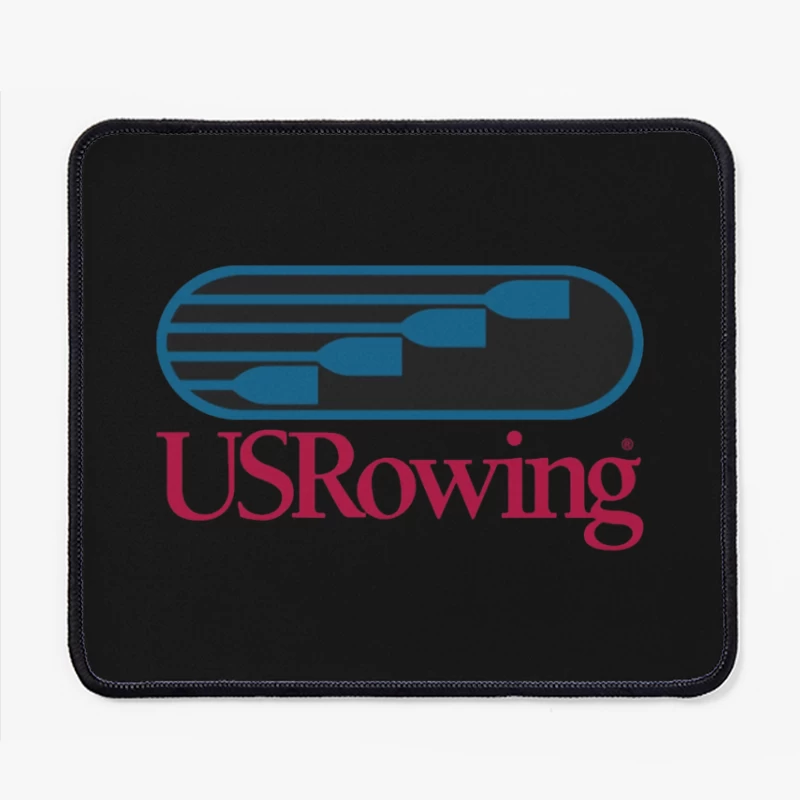 US Rowing Official Sports Organization Logo Mouse Pad