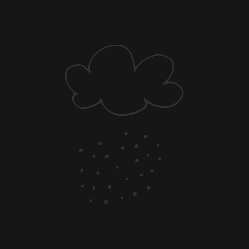 Nuage avec Chute de Neige Femme T-Shirt