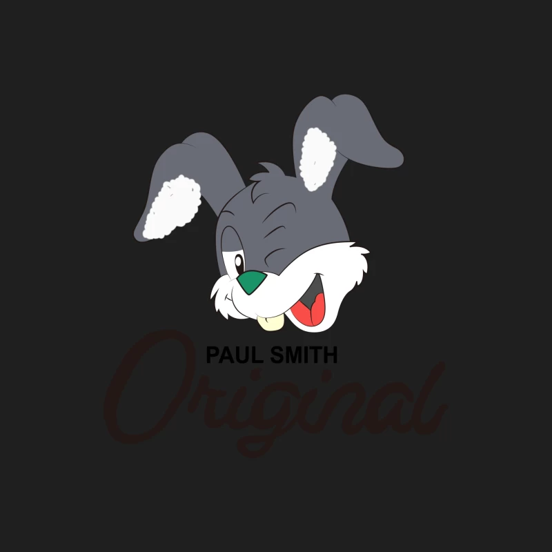 Grauer Cartoon-Hase Originaldesign Herren Tanktops