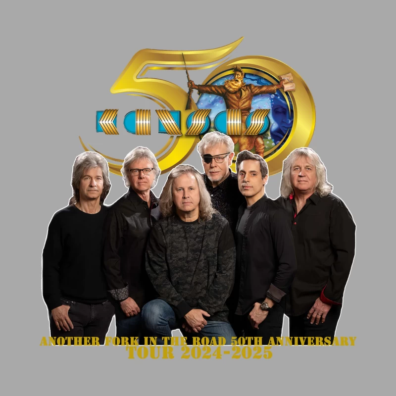 KANSAS BAND ANOTHER FORK IN THE ROAD 50TH ANNIVERSARY TOUR 2024-2025 Female Pullover Hoodie
