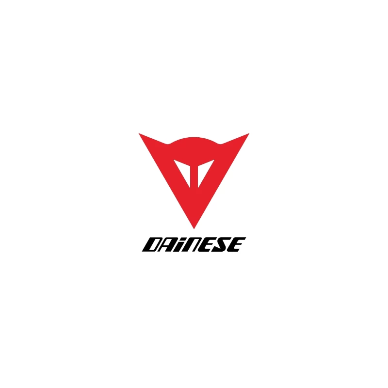 Dainese Motorcycle Gear Brand Logo in Red Coffee Mug