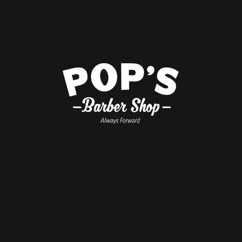Pops Barber Shop - Always Forward Desk Mat