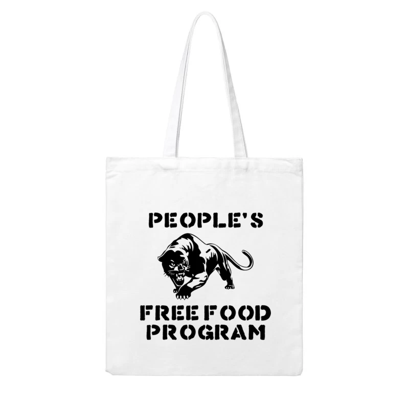 People_s Free Food Program Cotton Tote Bag