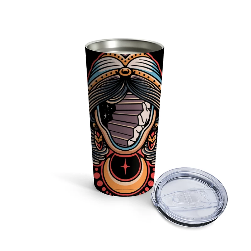 Surreal Mystic Illustration Travel Mug