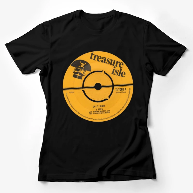 Treasure Isle Records Female T-Shirt