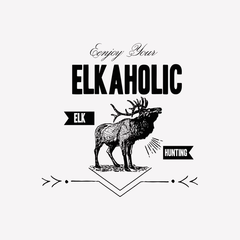 Design Élégant pour Amateurs d'Elans Femme T-Shirt