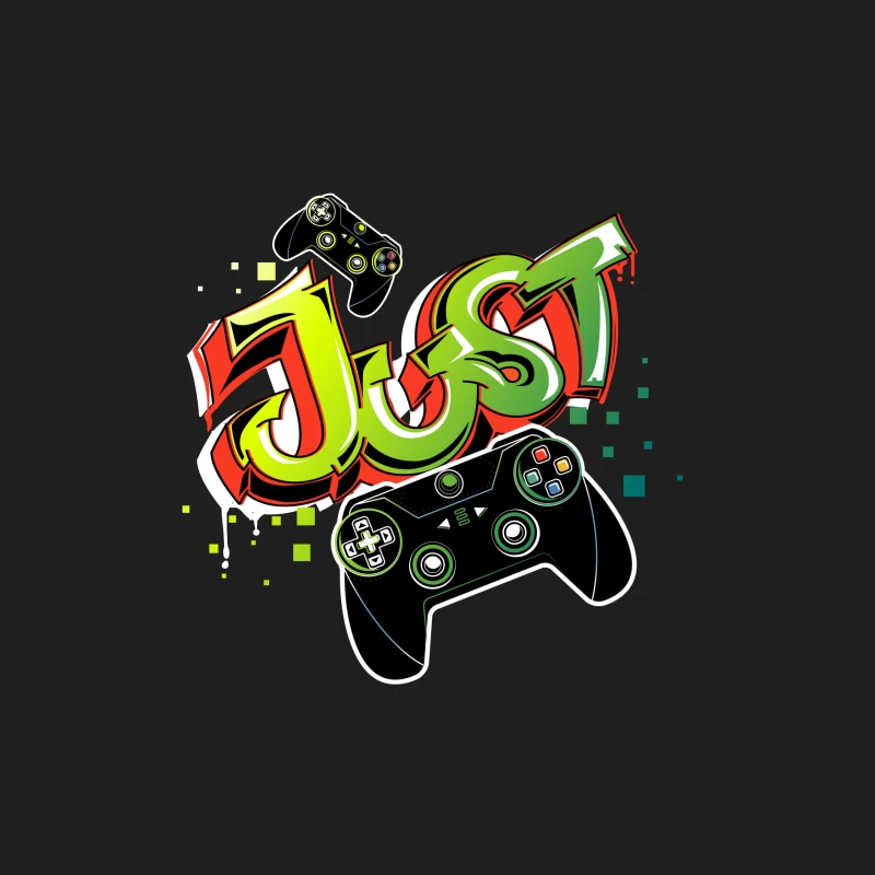 Buntes Gaming-Controller-Design Herren Tanktops