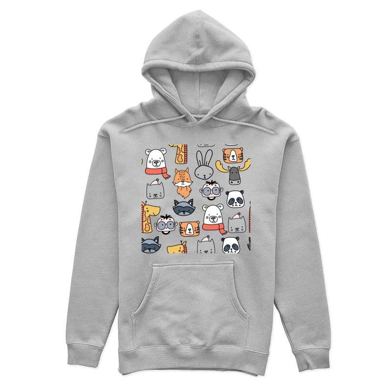 Motifs d'animaux adorables et colorés Femme Sweat à capuche