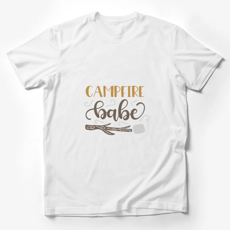 Design de Campfire Babe Homme T-Shirt