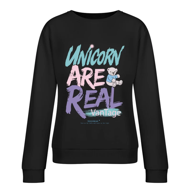 Einzigartige Bär-Designs mit Botschaften Damen Pullover Sweatshirt