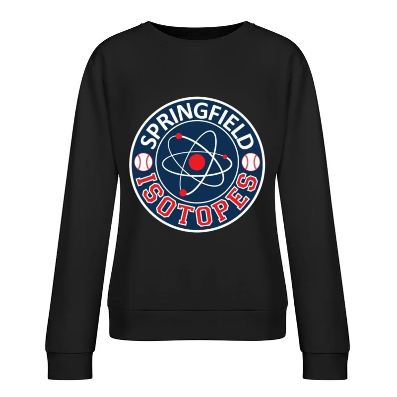 Springfield Isotopes Baseball 2 Female Pullover Sweatshirt