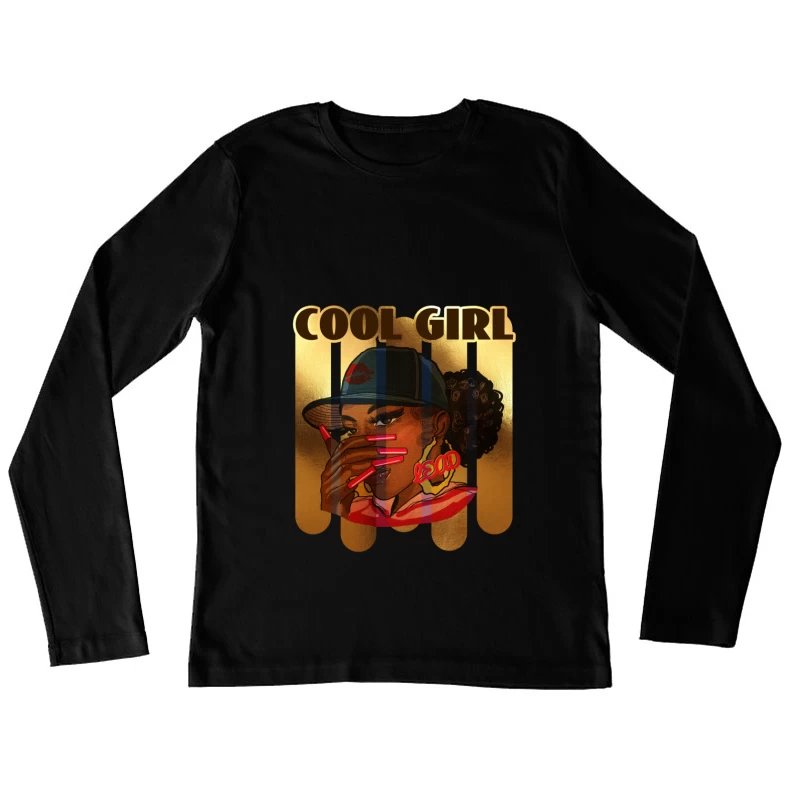 Coole Mädchen-Mode Damen Langarm T-Shirt
