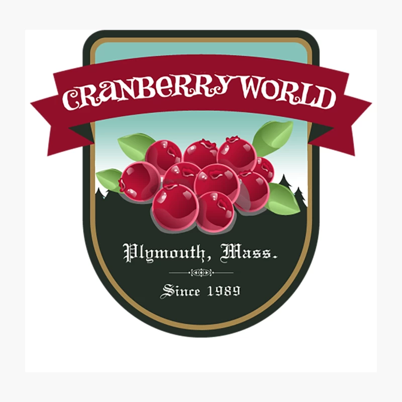 Cranberry World Throw Pillow